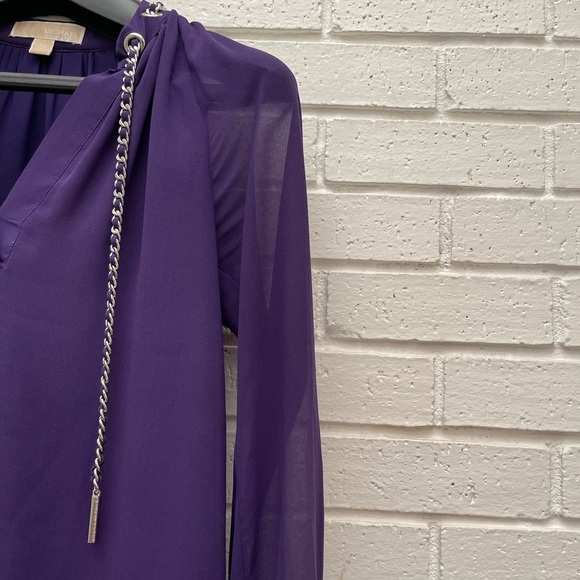 Final sale: Michael Kors purple woman’s shirt size:xs - Picture 4 of 6